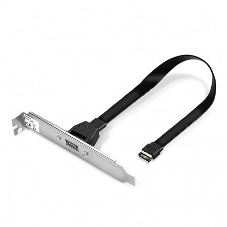 Computer Component - Lindy Single Port USB 3.1 Gen 2 Type C Back Plate 10Gbps