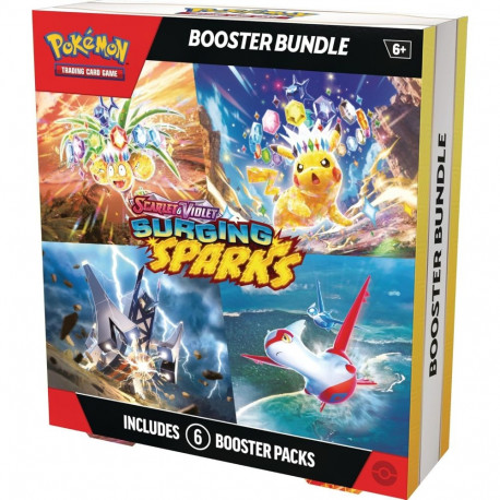 Trading Card Game - Pokémon Scarlet & Violet: Surging Sparks Booster Bundle 6 Packs