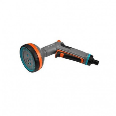 Garden Hose Spray Gun - Gardena Classic Compact Multifunctional Spray Gun 5 Spray Patterns, Frost-Re