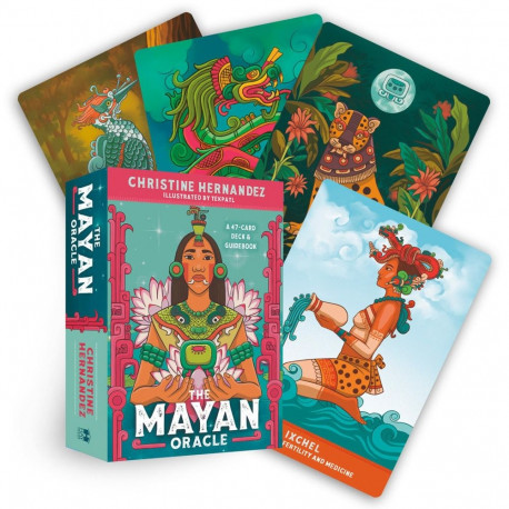 Spiritual Oracle Cards - The Mayan Oracle 47 Cards And Guidebook