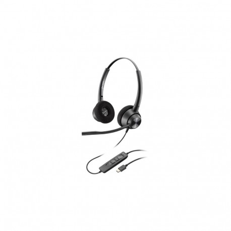 Headset - HP Poly EncorePro 320 Monaural USB-C Noise-Canceling Black