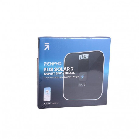 Health & Personal Care - Renpho Scale Elis Solar 2 Smart Scale WLAN Bluetooth Black