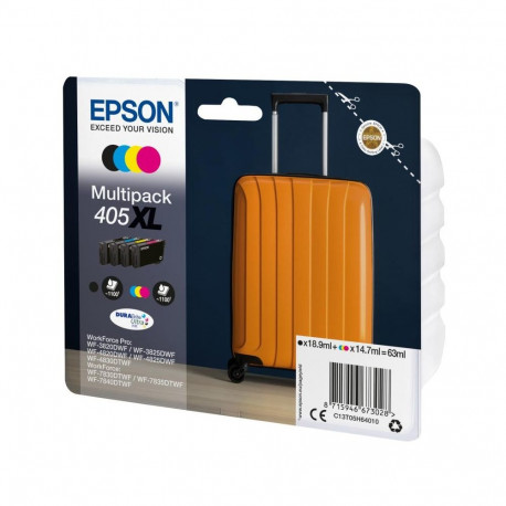 Ink Cartridge - Epson 405XL Multipack DURABrite Ultra 1,100 Pages