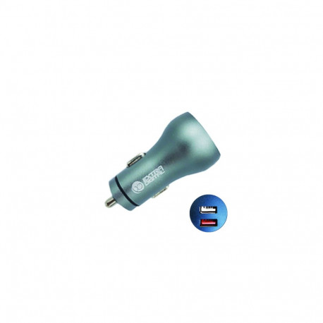 Car Charger - Extra Digital Dual USB 30W QC3.0 Fast Charge