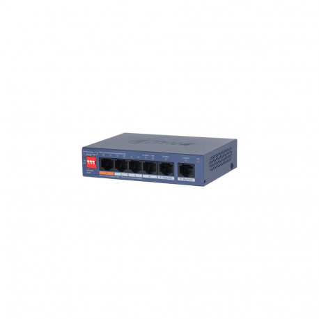 Networking Switch - Dahua CS4006-4ET2GT-60 6-Port Managed PoE Switch 4 PoE Ports 2 Gigabit Uplinks B