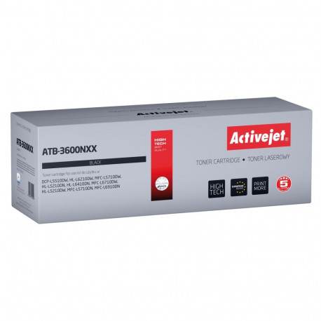 Toner Cartridge - Activejet ATB-3600NXX 11000 Pages Black Activejet ATB-3600NXX Toner for Brother TN