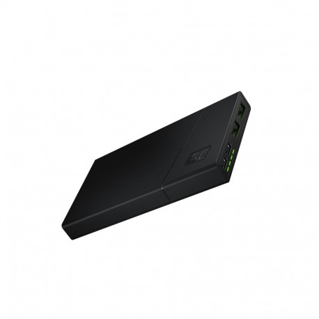 Power Bank - Green Cell PBGC02S 10000mAh Quick Charge 3.0 3 Ports Black