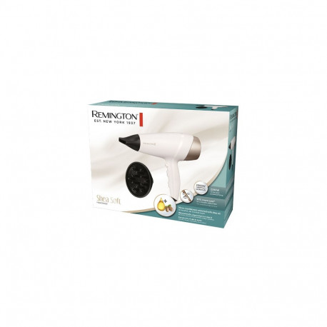 Hair Dryer - Remington Shea Soft 2200W D4740, 110 km/h Air Speed, Ionic