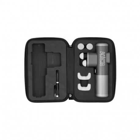 Massager - FeiyuTech KiCA 3 Vibration Massager With 3 Heads, 20H Battery Grey