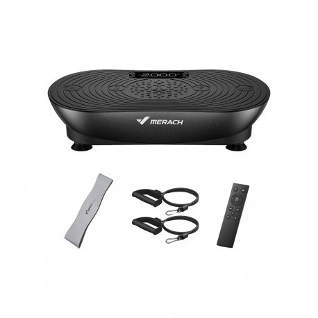 Fitness Equipment - MERACH MR-2533B1 99 Intensity Levels, 181 Kg Load, Vibration Platform Black