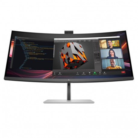 Monitor - HP Series 7 Pro 34 Inch WQHD Conferencing Monitor, Black
