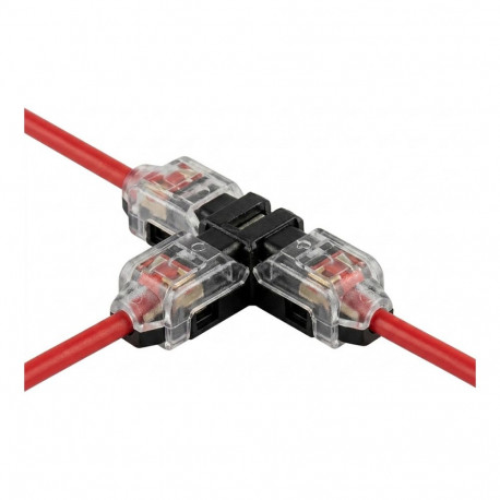 "Synergy 21 LED FLEX Strip zub. Easy Connect T shape for 1 line clear"