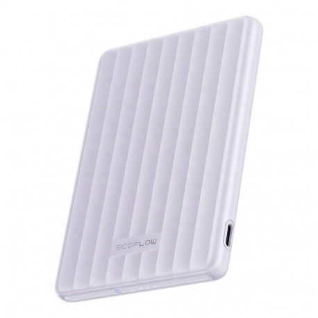 ECOFLOW akupank RAPID Mag 5K 5000mAh Qi2 15W juhtmevaba X-Cooling õhuke, lilla