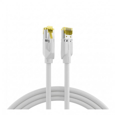 "EFB RJ45 Patchkabel Cat.6A S/FTP LSZH Draka UC900 TM31 wei 0,15m"