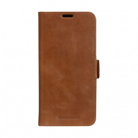 "dbramante1928 Copenhagen - Flip-Hlle fr Mobiltelefon - genarbtes Leder - Hellbraun - fr Samsung Gal