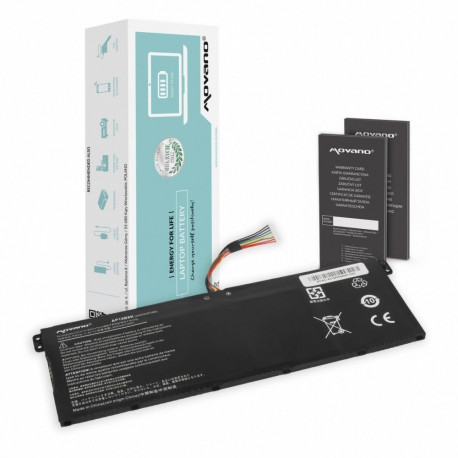 Battery AP19B8K for Acer Aspire 3 A314-22 A315-56 A315-57 A315-58 A317 - 3400 mAh (39 Wh)