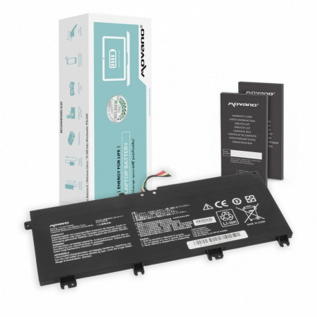 Asus ROG Strix aku B41N1711 GL703VD GL503VM GL503VD FX503VM 4240mAh (64Wh)