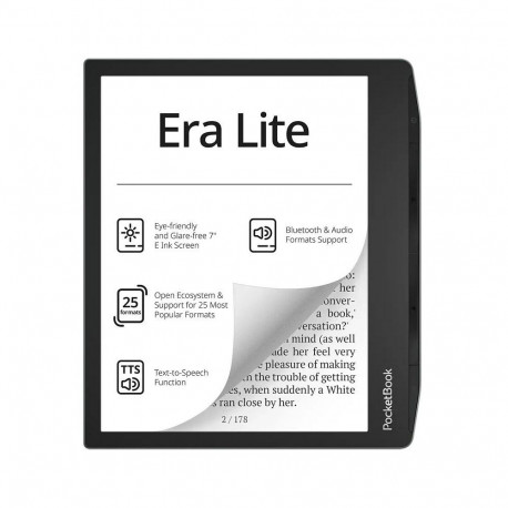 PocketBook Era Lite 710 7" 16GB Wi-Fi E-book Reader – Stone Green