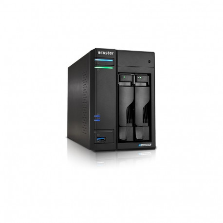 Asustor võrgusalvesti LOCKERSTOR 2 Gen2 (AS6702T) Intel® Celeron® N5105 4GB DDR4 0TB ADM, must