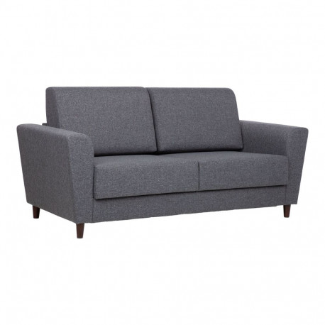 Sofa bed VESPER 2-seater, dark grey