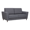 Sofa bed VESPER 2-seater, dark grey
