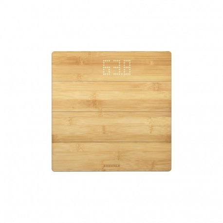 Digital Scale - Soehnle Style Sense Bamboo Magic 180kg 100g Brown