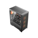 Computer Case - DarkFlash AIRNOVA Big Tower, 10 Fan Support, 395 mm GPU, Black