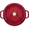 Staub Round Cast Iron Pot - 3.8 ltr, Red