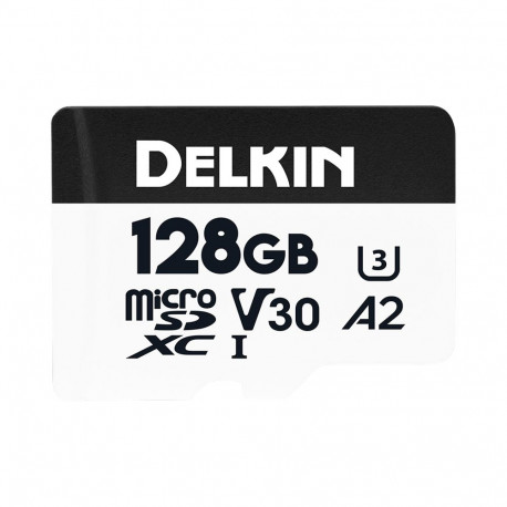 Delkin microSDXC Trail Cam Hyperspeed R195/W160 (V30) 128GB
