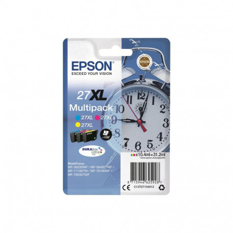 Epson tintakassettide komplekt T2715, tsüaan, magenta, kollane
