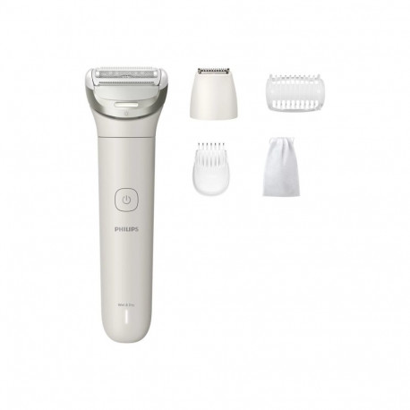 Philips naisteraseerija BRL147/00 series 8000 maks. tööaeg 100min märg/kuiv Lithium Ion, valge/hall