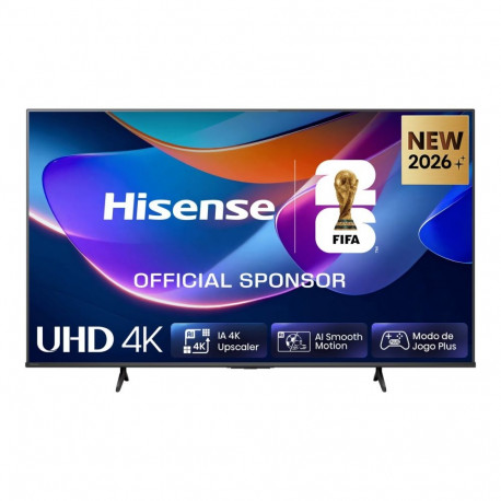 Hisense nutiteler 43A6S 43" VIDAA OS UHD, must