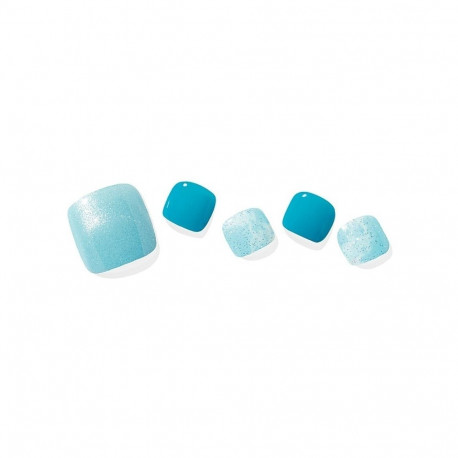 Ohora Semi Cured Gel Pedicure Strips (P Ocean Gleam)