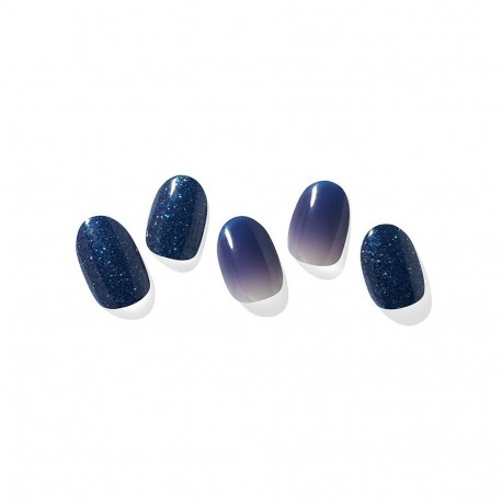 Geellakikleebiste maniküürikomplekt Ohora Semi Cured Gel Nail Strips (N Galaxy)