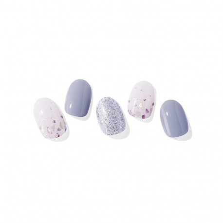 Geellakikleebiste maniküürikomplekt Ohora Semi Cured Gel Nail Strips (N Afterglow)
