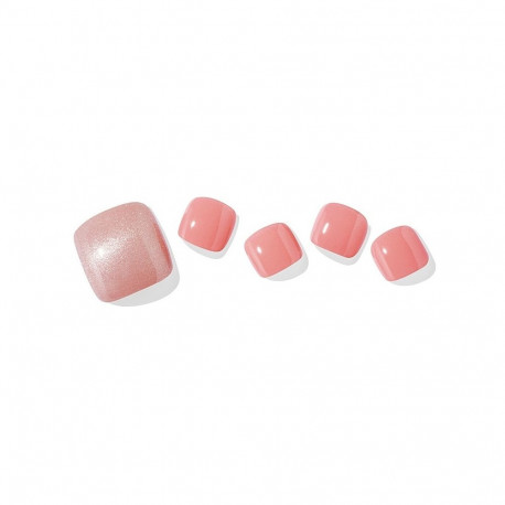 Geellakikleebiste pediküürikomplekt Ohora Semi Cured Gel Pedicure Strips (P Romantique)