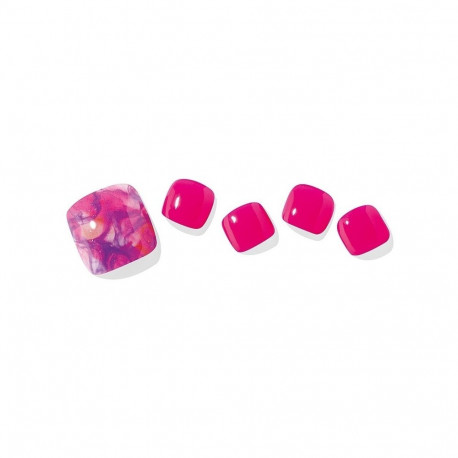 Geellakikleebiste pediküürikomplekt Ohora Semi Cured Gel Pedicure Strips (P Fantasy)