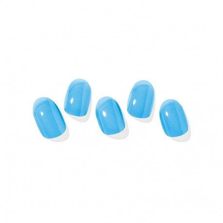 Geellakikleebiste maniküürikomplekt Ohora Semi Cured Gel Nail Strips (N Tint Soda)