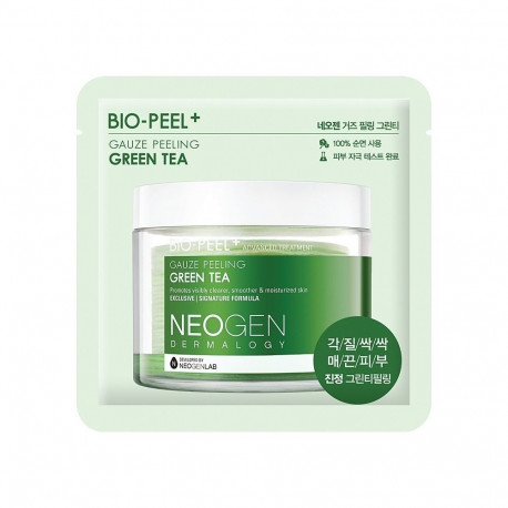 Koorimispadjake Neogen Dermalogy Bio-Peel Gauze Peeling - Green Tea (1 tk)