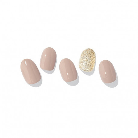 Geellakikleebiste maniküürikomplekt Ohora Semi Cured Gel Nail Strips (N Nudist)