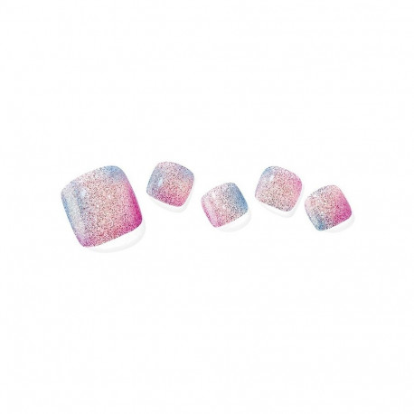Geellakikleebiste pediküürikomplekt Ohora Semi Cured Gel Pedicure Strips (P Neverland)