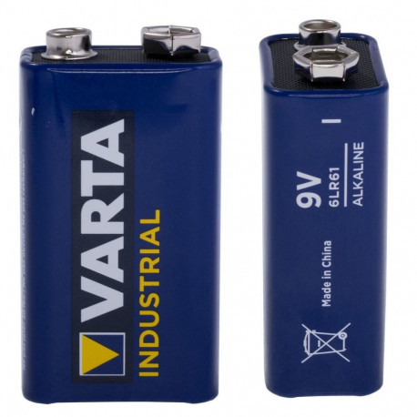 Varta BAT-6LR61/V patarei: leelispatarei; 6F22; 9 V; laadimatu