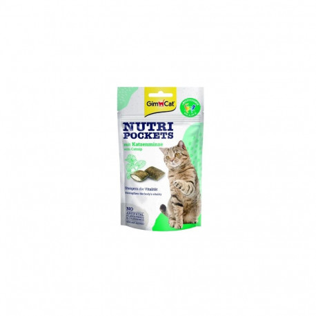 GIMCAT Nutri pockets Catnip - cat treats - 60g