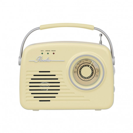 Setty Bluetooth speaker with radio Retro P350  Beige