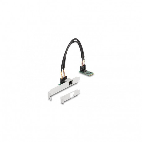 DeLOCK M.2 Key B+M 1 x RJ45 2.5 Gigabit LAN Network Card