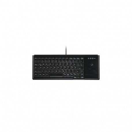 Contour Design Active Key tööstuslik klaviatuur 4400 IP68 mini juhtmevaba trackball DE, must