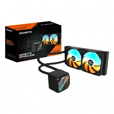 GIGABYTE protsessori vesijahuti GAMING 240 2x120mm ARGB ventilaatorid slide-in lukustusmehhanism DAI