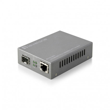 LevelOne RJ45 to SFP Managed Fast Ethernet Media Converter