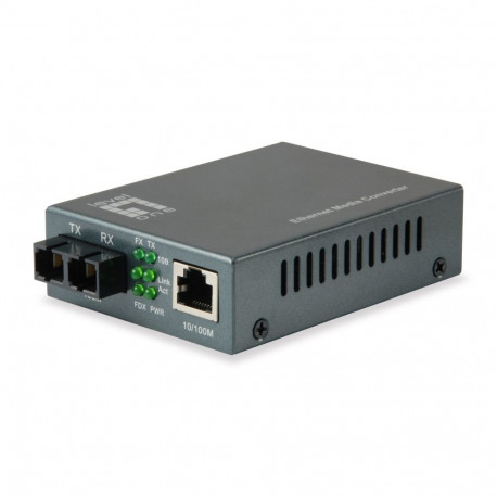 LevelOne meediakonverter fast etherneti RJ45 to SC single-mode fiber 1310nm 20km