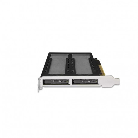 Icy Dock SSD-korpus MB842MP-B M.2, must, hõbe